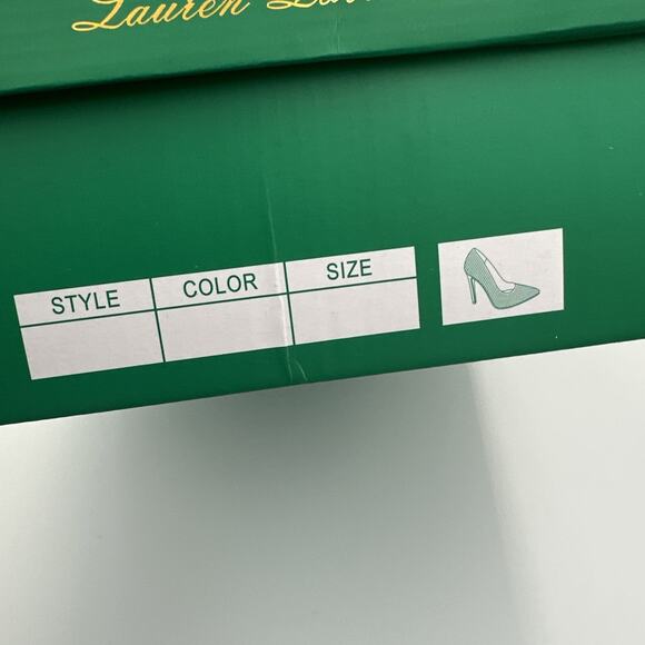 Lauren Lorraine Pump Shoes High Heel Size 11 Black Rhinestone Formal Party NEW - Picture 15 of 15